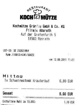 mfem Hffner Kochmtze Restaurant